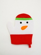 Подарочный набор новогодний «Снеговик», гель для душа 2 шт х 150 мл, мочалка, URAL LAB - фото 63131743