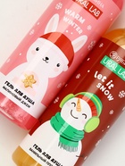 Подарочный набор новогодний «Снеговик», гель для душа 2 шт х 150 мл, мочалка, URAL LAB - фото 63131737