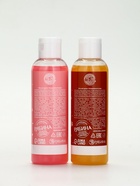 Подарочный набор новогодний «Снеговик», гель для душа 2 шт х 150 мл, мочалка, URAL LAB - фото 63131740