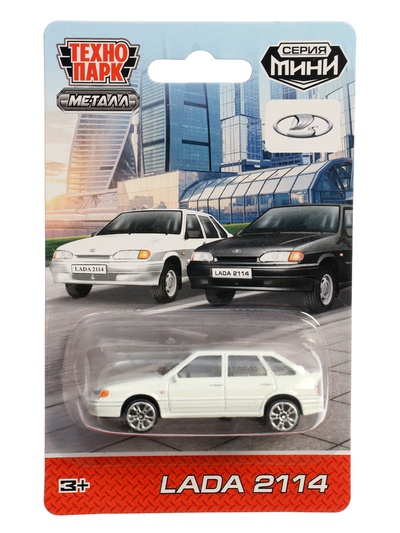 Машина металлическая LADA, 7.5 см, МИКС