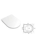 Унитаз Taliente Altamarea T3 AL65003, подвесной - фото 14998511