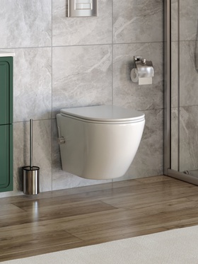 Унитаз Taliente Amato AM25010 + Smcromo, подвесной