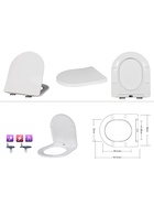 Унитаз Taliente Amato AM25010 + Smnero, подвесной - фото 14998520