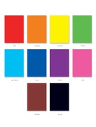 Картон цветной ErichKrause. Jolly Friends, А4, 10 цветов, 10 листов, мелованный, односторонний, глянцевый, на склейке - Фото 2