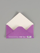 Конверт для денег «С днём рождения», цветы, тиснение, 16.5×8 см - Фото 3