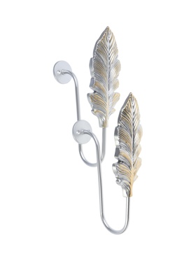 Крючок для штор CAPPIO KS041, цвет серебро с золотом, набор 2 шт 10905669