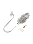 Держатель для штор CAPPIO KS041, цвет серебро с золотом, набор 2 шт. - Фото 6