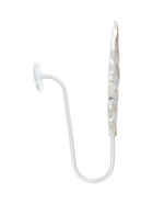 Крючок для штор CAPPIO KS041, цвет белый с золотом, набор 2 шт - фото 63233026