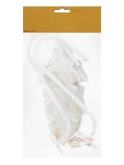 Крючок для штор CAPPIO KS041, цвет белый с золотом, набор 2 шт - фото 63233029