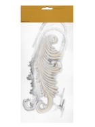 Крючок для штор CAPPIO KS042, цвет серебро с золотом, набор 2 шт - фото 63233035