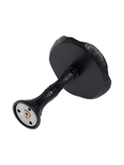 Крючок для штор CAPPIO KS036, d=9.5 мм, цвет черный, 2 шт - фото 63233045