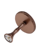 Крючок для штор CAPPIO KS038, d=11 см, цвет бронза с серебром, 2 шт - фото 63233051