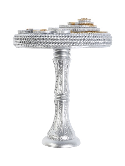 Держатель для штор CAPPIO KS038, d=11 см, цвет серебро золото, 2 шт.