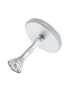 Крючок для штор CAPPIO KS038, d=11 см, цвет серебро золото, 2 шт - фото 63233057