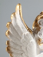 УЦЕНКА Фигура "Ангел молящийся большой" белое золото 53х30х20см - Фото 10