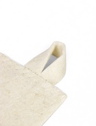 Рукавица для бани с принтом "23.02", белая - фото 809380451