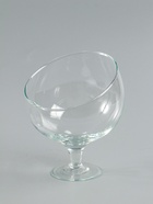 УЦЕНКА Ваза "Анабель" 0,5л бренди с косым резом h-18см d-16*15см v-0,55л1673 прозрачная 10970008