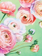 Пакет подарочный ламинированный вертикальный «Симфония цветов», 18?22.3?10 см (комплект 2 шт) - фото 64217402