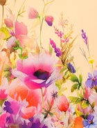 Пакет подарочный ламинированный вертикальный «Прогулка по лугу», 26?12?32 см (комплект 2 шт) - фото 64217417