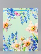 Пакет подарочный ламинированный вертикальный «Утро в поле», 26?12?32 см (комплект 2 шт) - фото 64217437