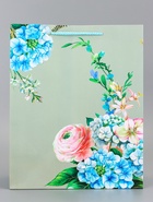 Пакет подарочный ламинированный вертикальный «Гармония цветов», 26×12×32 см 10961837