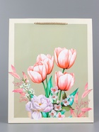 Пакет подарочный ламинированный вертикальный «Магия красоты», 26×12×32 см 10961841