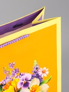 Пакет подарочный ламинированный вертикальный «Яркое настроение», 26×12×32 см - Фото 6