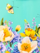 Пакет подарочный ламинированный вертикальный «Цветочная панорама», 26×12×32 см 10961845