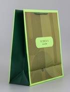 Пакет подарочный ламинированный вертикальный «Элегантность», 26×12×32 см - Фото 4