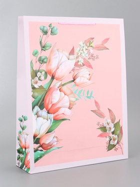 Пакет подарочный ламинированный вертикальный «Магия цветущих снов», 33×42.5×10 см 10961848