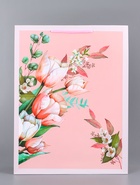 Пакет подарочный ламинированный вертикальный «Магия цветущих снов», 33×42.5×10 см - Фото 2