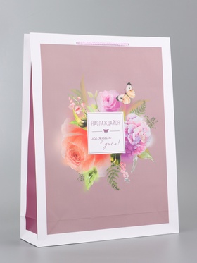 Пакет подарочный ламинированный вертикальный «Гармония», 33×42.5×10 см 10961853