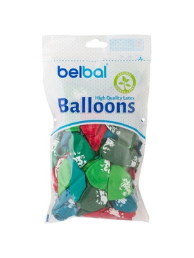 Воздушный шар латексный 14" «23 Февраля», 50 шт.