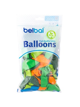 Воздушный шар латексный 14" «23 Февраля», 50 шт.