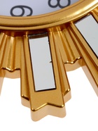 УЦЕНКА Часы настенные интерьерные «Солнце», дискретный ход, 25.5×25.5 см, циферблат d=11 см, золотистые, от батарейки 1×АА - Фото 11