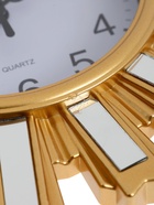 УЦЕНКА Часы настенные интерьерные «Солнце», дискретный ход, 25.5×25.5 см, циферблат d=11 см, золотистые, от батарейки 1×АА - Фото 9