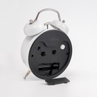 УЦЕНКА Будильник "Прованс", дискретный ход, d-9 см, с подсветкой, 17 х 11 см - Фото 6