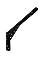 УЦЕНКА Кронштейн складной для столов и полок ТУНДРА, F001 , 2 шт., длина 300 мм., сталь, цвет черный - Фото 3