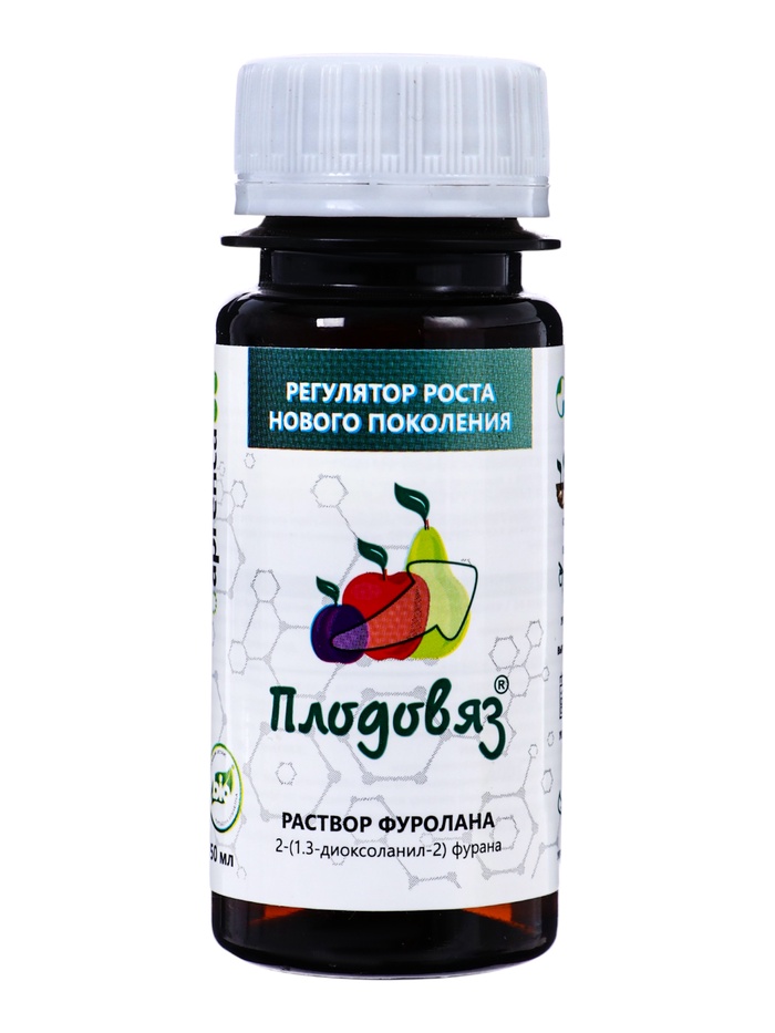Регулятор роста растений «Плодовяз», раствор фуролана, 50 мл
