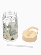 Поильник детский с трубочкой «Дино», 350 мл., бежевый Крошка Я 10617351