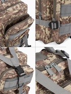 Рюкзак тактический туристический 26 л, Storm tactic, oxford, камуфляж - Фото 3