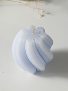 Свеча-цилиндр 9×8 см, 220 г, с нарезкой, лаванда - фото 63634300