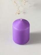 Свеча-цилиндр 4×6 см, 70 г, лаванда - Фото 2