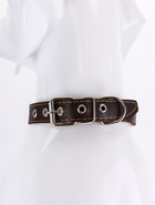 Ошейник однослойный "Красотка", 2.5 см, тиснение фольгой, микс цветов - Фото 6