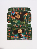 Набор подарочных коробок 3 шт «Новый год», Чебурашка, 21 × 15 × 5 см - фото 63634363