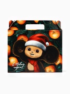 Коробка подарочная «С Новым годом!», Чебурашка, 33.5 × 27.5 × 7.5 см - фото 63634384