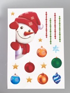 Виниловые наклейки «Новогодняя история», 35 × 50 см, 4 листа  (артикул 10863267)  большой выбор товаров оптом и в розницу по низким ценам с доставкой