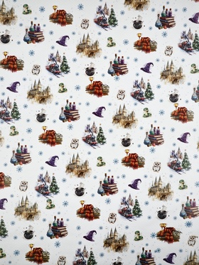 Набор упаковочной бумаги «Новый год», 4 листа, 70 × 100 см