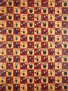 Набор упаковочной бумаги «Новый год», 4 листа, 70 × 100 см 10863488