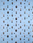 Набор упаковочной бумаги «Новый год», 4 листа, 70 × 100 см 10863488